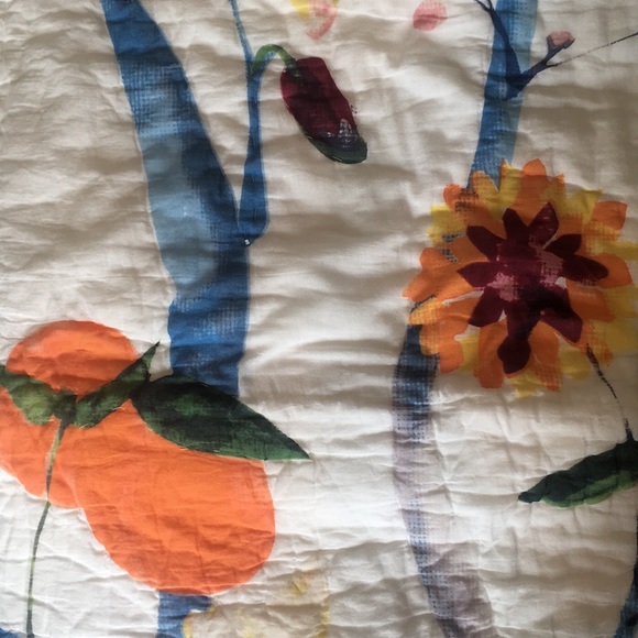 Anthropologie Garden Chinoiserie Euro Shams - Picture 8 of 8